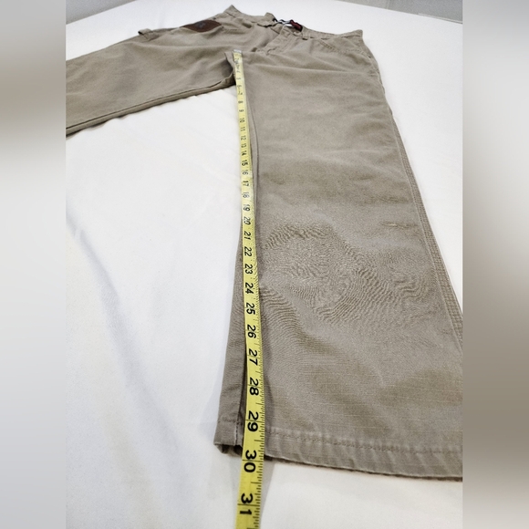 Wrangler Riggs Workwear Men's Khaki Carpenter Pants Straight Leg, sz 30x30 - Picture 7 of 16